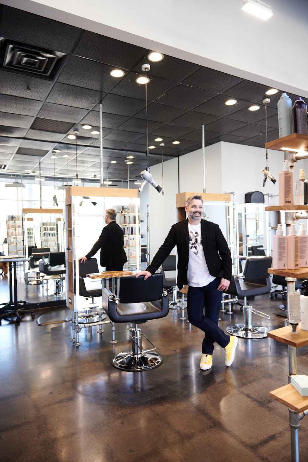 Owner of Pura Vida Salon - James DeFrange