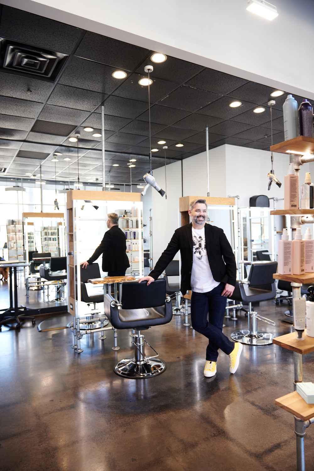 Owner of Pura Vida Salon - James DeFrange
